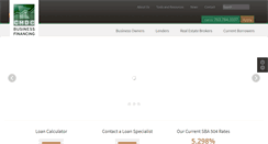 Desktop Screenshot of cmdcbusinessloans.com
